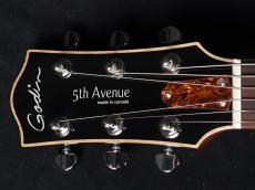 Godin 5th Avenue Kingpin P90 Cognac Burst Left-Handed_5