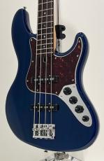 Fender Made in Japan Limited Active Modern Jazz Bass, Rosewood Fingerboard, Sapphire Blue Trans