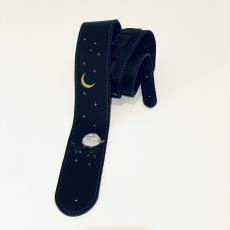 Grande uomo シマエナガ刺繍ストラップ 月夜