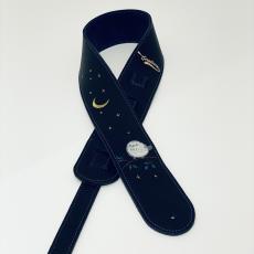 Grande uomo シマエナガ刺繍ストラップ 月夜_2