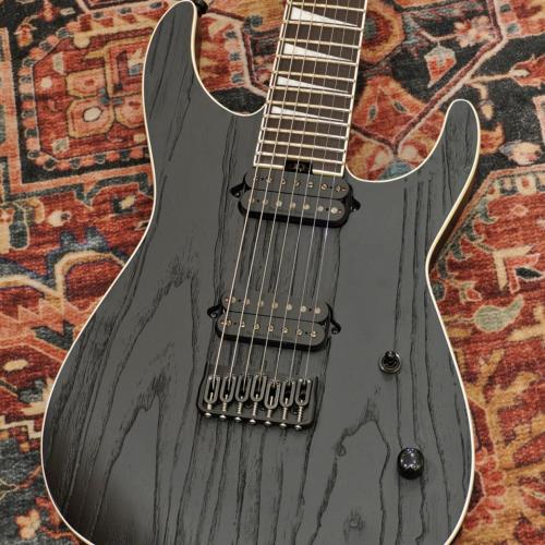 Jackson Pro Series Signature Jeff Loomis Soloist SL7 HT, Ebony Fingerboard, Black Ash