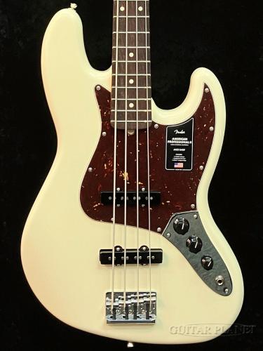 Fender 【半期の一度の決算セール!】American Professional II Jazz Bass -Olympic White- 【4.00kg】