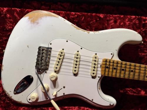 Fender Custom Shop Fender Custom Shop '69 Stratocaster Heavy Relic / Olympic White