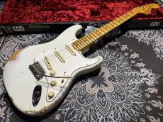 Fender Custom Shop Fender Custom Shop '69 Stratocaster Heavy Relic / Olympic White_3