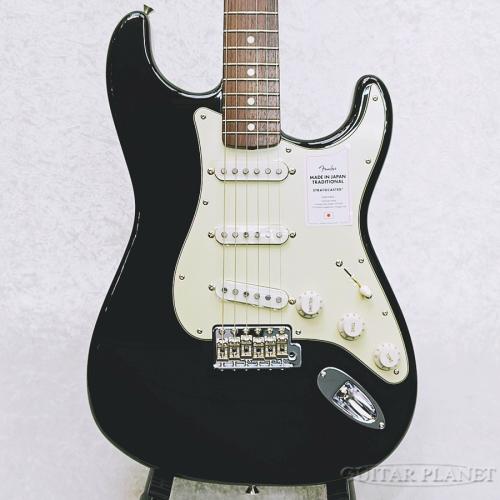 Fender Made In Japan Traditional 60s Stratocaster -Black / Rosewood-【JD25011449】【3.34kg】