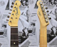 Fender Custom Shop TBC 1963 Telecaster N.O.S. Mahogany Body!! -Crimson Transparent- 2009USED!!_5