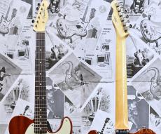 Fender Custom Shop TBC 1963 Telecaster N.O.S. Mahogany Body!! -Crimson Transparent- 2009USED!!_6