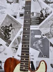 Fender Custom Shop TBC 1963 Telecaster N.O.S. Mahogany Body!! -Crimson Transparent- 2009USED!!_7
