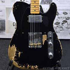 Fender Custom Shop MBS 1951 Loaded CuNiFe Telecaster Heavy Relic -Aged Black- by Andy Hicks 2022USED!!