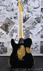 Fender Custom Shop MBS 1951 Loaded CuNiFe Telecaster Heavy Relic -Aged Black- by Andy Hicks 2022USED!!_4