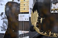 Fender Custom Shop MBS 1951 Loaded CuNiFe Telecaster Heavy Relic -Aged Black- by Andy Hicks 2022USED!!_8