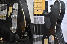Fender Custom Shop MBS 1951 Loaded CuNiFe Telecaster Heavy Relic -Aged Black- by Andy Hicks 2022USED!!_9