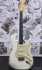 Fender Custom Shop MBS 1959 Stratocaster Relic -Olympic White- by Dennis Galuszka_2