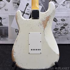 Fender Custom Shop MBS 1959 Stratocaster Relic -Olympic White- by Dennis Galuszka_3