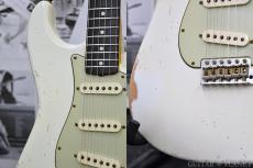 Fender Custom Shop MBS 1959 Stratocaster Relic -Olympic White- by Dennis Galuszka_8