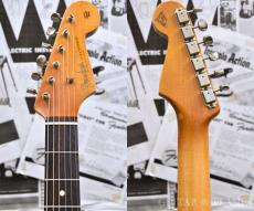 Fender Custom Shop MBS 1960 Stratocaster Journeyman Relic -Aged Olympic White with Grey Base Coat- by Vincent Van Trigt_5