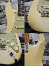 Fender Custom Shop MBS 1960 Stratocaster Journeyman Relic -Aged Olympic White with Grey Base Coat- by Vincent Van Trigt_8