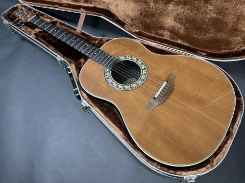 Ovation 1621-4 Balladeer  Made in U.S.A /  Original Peg・Diamond Inlay・Solid Spruce Top・Lyrachord Shallow Bowl Back・Ebony Fingerboard・With Original Pickup System 【With Original Brown Hard Case】  1977年製