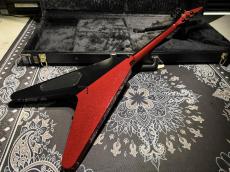 DEAN Dean USA Custom Shop Michael Schenker Flying V Yin Yang / Black & Red Sparkle_6
