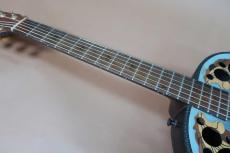 Ovation Super Adamas 1687-8 (Blue) /　Non Cutaway・Fibronic Soundboard・Adamas Epaulet・Carbon Graphite Top・Deep Bowl Lyrachord Back ・Walnut Fingerboard・With  Optima Preamp 【With Original Hard Case 】  1996年製  EX+_9