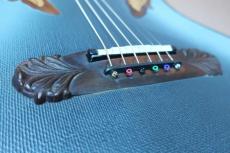 Ovation Super Adamas 1687-8 (Blue) /　Non Cutaway・Fibronic Soundboard・Adamas Epaulet・Carbon Graphite Top・Deep Bowl Lyrachord Back ・Walnut Fingerboard・With  Optima Preamp 【With Original Hard Case 】  1996年製  EX+_14