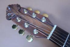 Ovation Super Adamas 1687-7(Beige) / Deep Bowl・Non Cutaway・Gloss Finish Head・Schaller Gold Peg・Double Adamas Epaulet・Carbon Graphite Top・Lyrachord Side and Back・Wood knob・Stereo out【With Original Brown Case】 _8