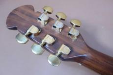 Ovation Super Adamas 1687-7(Beige) / Deep Bowl・Non Cutaway・Gloss Finish Head・Schaller Gold Peg・Double Adamas Epaulet・Carbon Graphite Top・Lyrachord Side and Back・Wood knob・Stereo out【With Original Brown Case】 _10