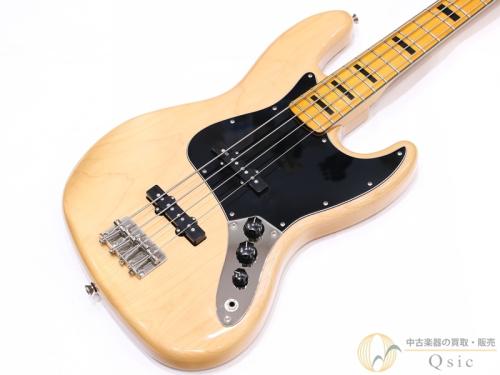 Squier by Fender Classic Vibe 70s Jazz Bass Natural 【返品OK】[SMW08]【阿倍野店在庫】
