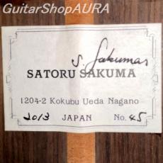 Satoru Sakuma　[佐久間　悟] ロマニリョスモデル　No.45_5