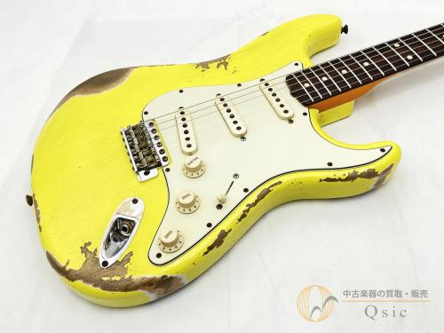 Fender 1961 Stratocaster Heavy Relic Graffiti Yellow 2022年製 【返品OK】[SMM22]【梅田店在庫】