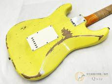 Fender 1961 Stratocaster Heavy Relic Graffiti Yellow 2022年製 【返品OK】[SMM22]【梅田店在庫】_4