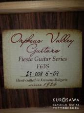 Orpheus Valley Guitars オルフェウス・ヴァレー・ギターズ F63S 松・ローズウッド 【日本総本店2F在庫品】_4