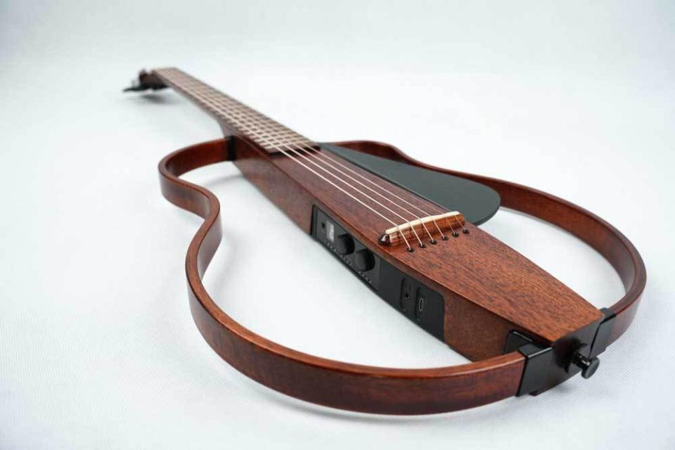 【美品】NATASHA NBSG Steel Natural サイレントギター NATASHA NBSG Steel N Bamboo Smart Guitar 静音