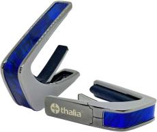 Thalia Capo Exotic Shell ELECTRIC BLUE ANGEL WING -Black Chrome- │ ギター用カポタスト【オンラインストア限定】
