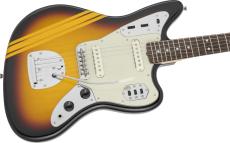 Fender Made in Japan Traditional 2025 Collection 60s Jaguar Competition 3-Color Sunburst / Aged Natural_2