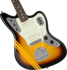 Fender Made in Japan Traditional 2025 Collection 60s Jaguar Competition 3-Color Sunburst / Aged Natural_3