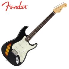 Fender Made in Japan Traditional 2025 Collection 60s Stratocaster Competition Black/3-Color Sunburst