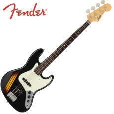 Fender Made in Japan Traditional 2025 Collection, 60s Jazz Bass "Competition Black / 3-Color Sunburst"