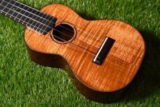 tkitki ukulele CTM S-14R Soprano Madagascar Rosewood × CurlyKoa【S/N1368】