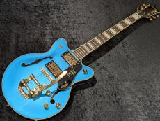 Gretsch LTD G2655TG Streamliner Center Block Jr. Double-Cut with Bigsby / Riviera Blue_2