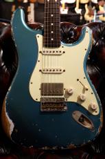 XOTiC XSC-2 Master Grade Flame Maple Neck Heavy Aged ~Vintage Lake Pracid Blue~_2