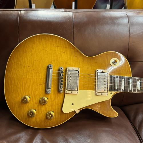 Gibson Japan Limited Run Murphy LAB 1959 Les Paul Standard Light Aged Golden Poppy Burst #9 6179 [3.73kg]