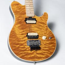 MUSIC MAN KID Limited AXIS Trans Gold Quilted Maple Top Matching Head【3.50kg】【ミュージックマン】