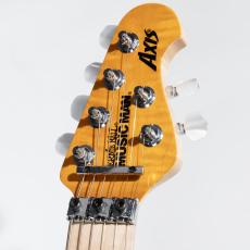 MUSIC MAN KID Limited AXIS Trans Gold Quilted Maple Top Matching Head【3.50kg】【ミュージックマン】_4