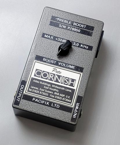 Pete CORNISH TREBLE BOOSTER -Serial #9450-