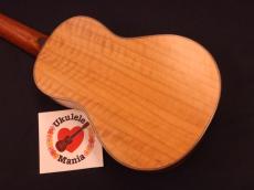 Alulu Carp (鯉)Inlay Solid Curly Maple Concert Ukulele #5477_2