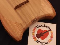 Asonu 8-String L.N. Concert (40cm. Scale) Small  Size Tahitian Ukulele #5437_6