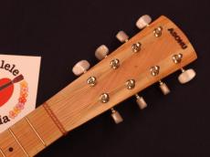 Asonu 8-String L.N. Concert (40cm. Scale) Small  Size Tahitian Ukulele #5437_8