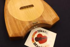 Asonu 8-String Tenor Scale Tahitian Ukulele w/Passive Mike #4980_5