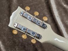Gibson Custom Shop Murphy Lab 1963 SG Junior w/ Humbucker Light Aged Polaris White s/n 503543_13